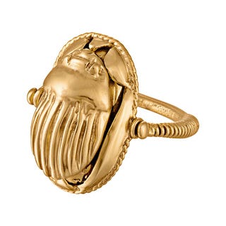 Scarab Amulet Ring