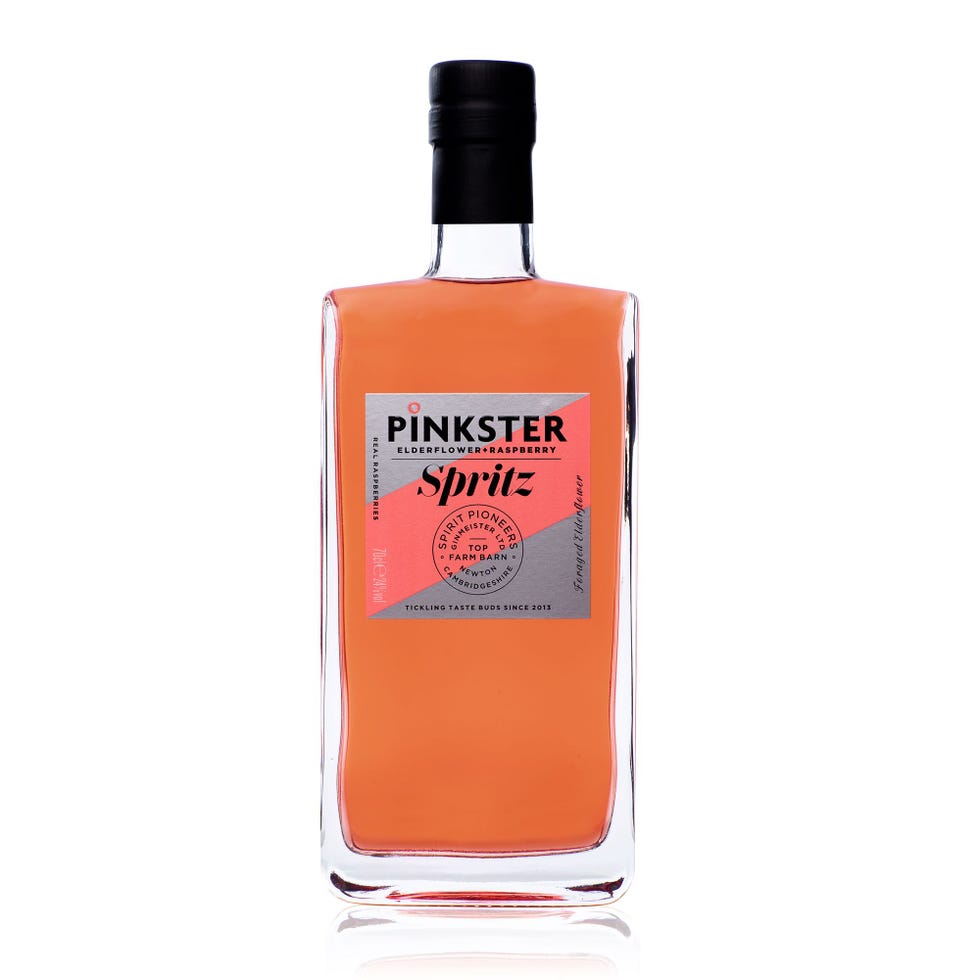 Pinkster Elderflower and Raspberry Spritz