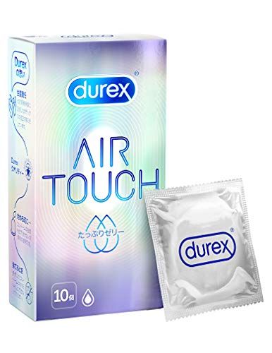 コンドーム デュレックス エアタッチ 潤滑ゼリーたっぷりタイプ 天然 ゴム ラテックス製 10個入り durex condom