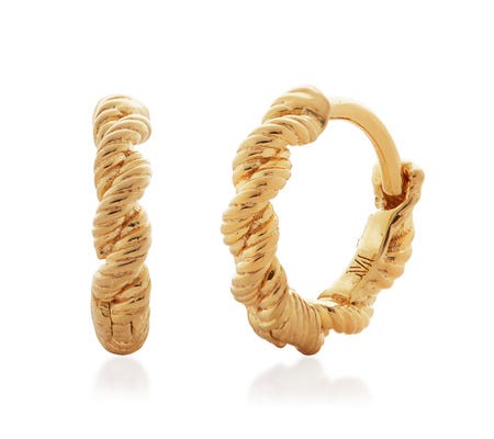Corda Huggie Earrings