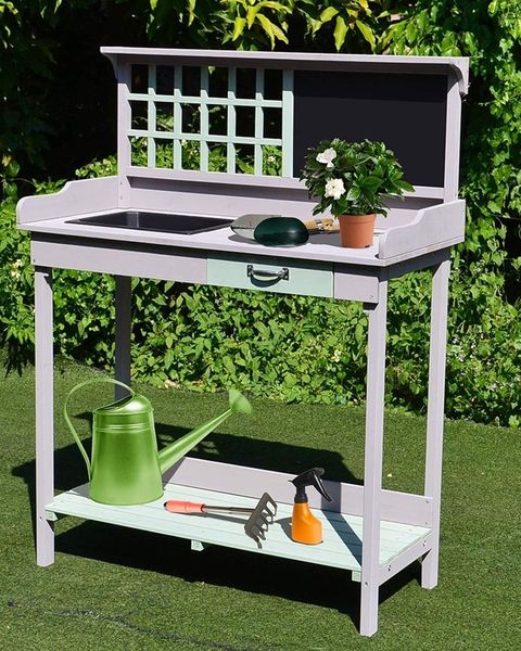 20 Best Potting Benches Garden Work, Outdoor Garden Sink Workstation