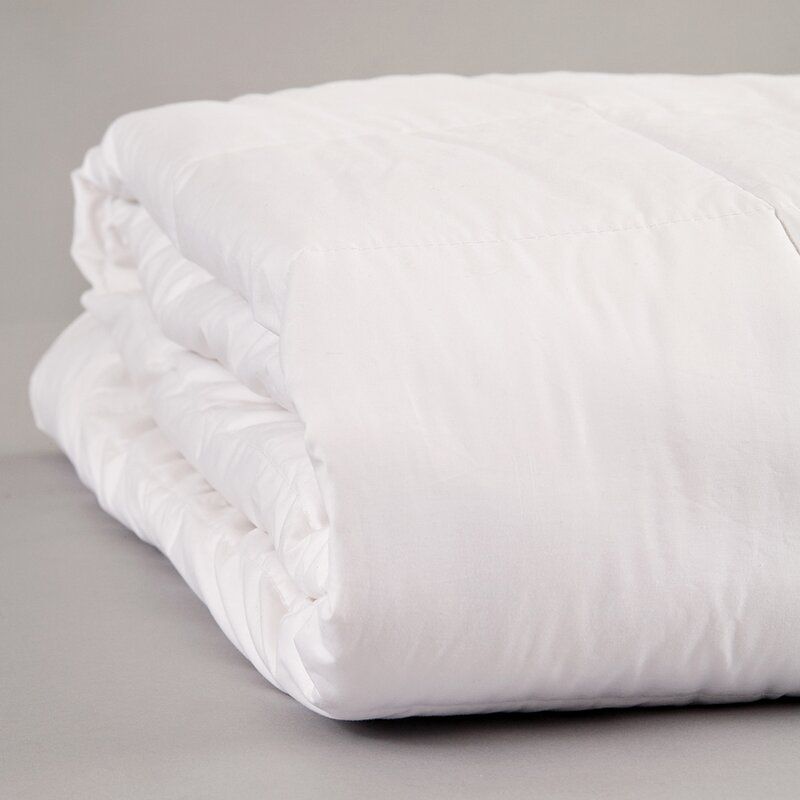 White Silk Comforter