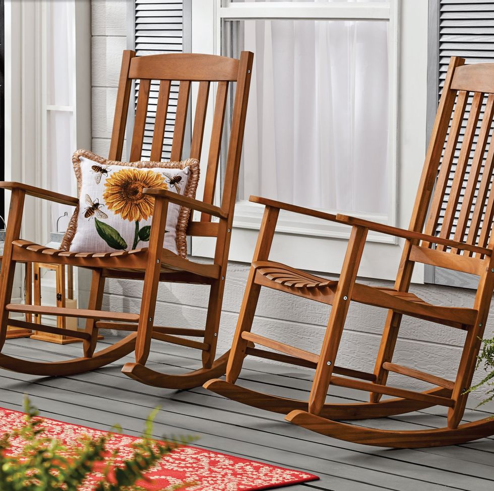 Outdoor Wood Porch Rocking Chair