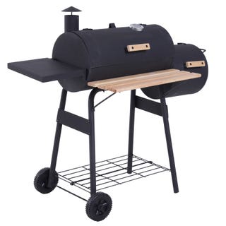 Outsunny 42,5 pouces. Barbecue au charbon de bois d'arrière-cour portatif en acier Outsunny 42,5 pouces. Barbecue au charbon de bois d'arrière-cour portatif en acier