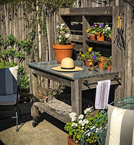 20 Best Potting Benches Garden Work, Outdoor Gardening Table