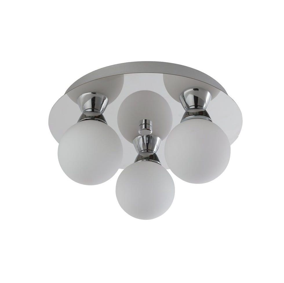 Yuko 3 Light Bathroom Light, Argos-£35