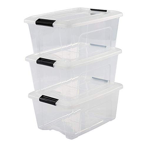 Stackable boxes, set of 3