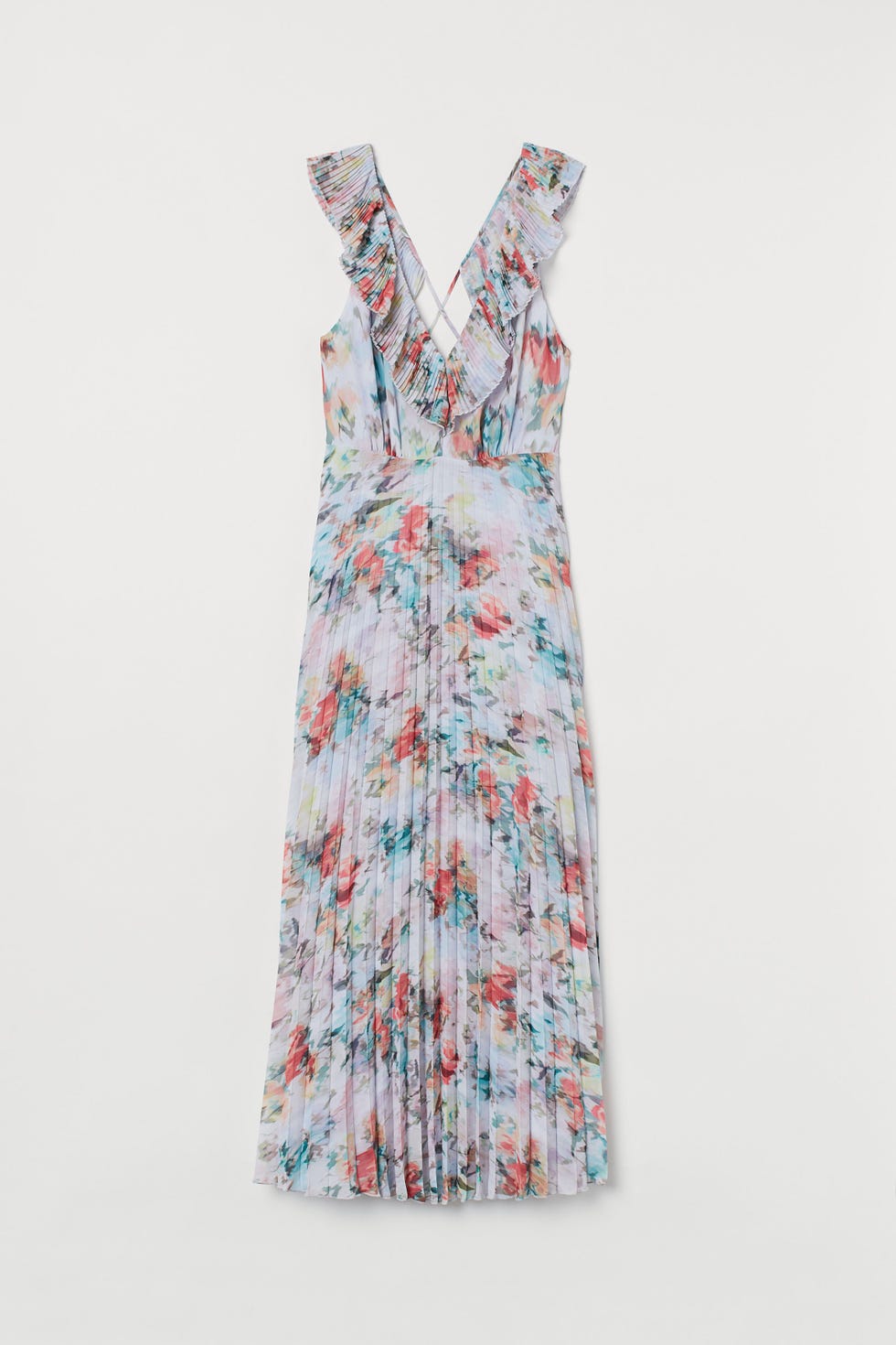Pleated Chiffon Dress, H&M, £59.99