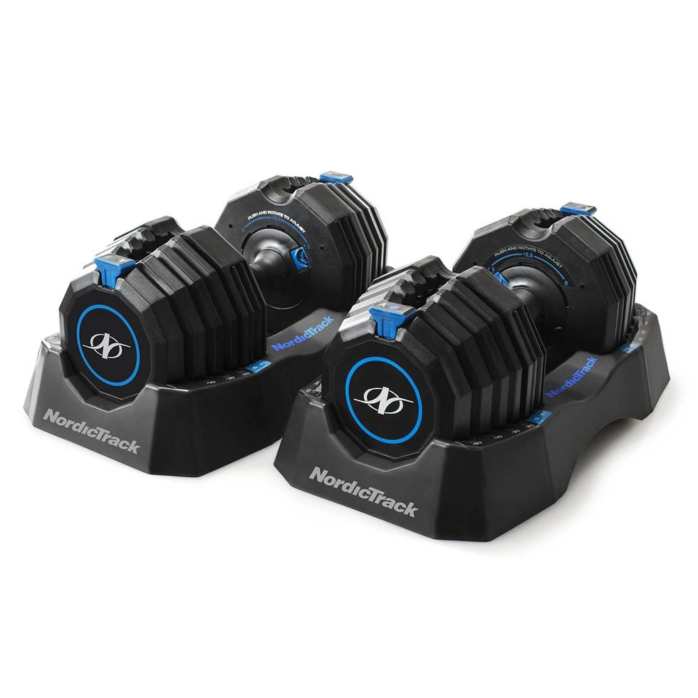 Select-A-Weight 55-Lb. Dumbbell Set