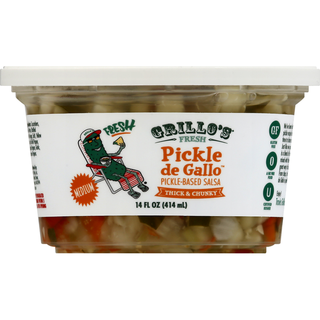 Grillo's Pickle De Gallo, Medium, Thick & Chunky