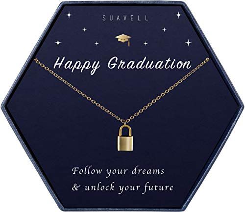 Graduation Necklace For Granddaughter, High School Or College Grad With  Sentimental Message Card Custom Necklace - Necklacespring