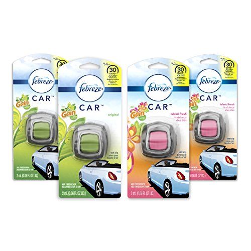 Car Air Freshener Vent Clips, 4 count
