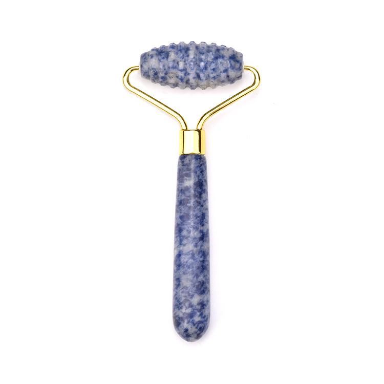 Free + True Sodalite Blue Stone Spiked Roller
