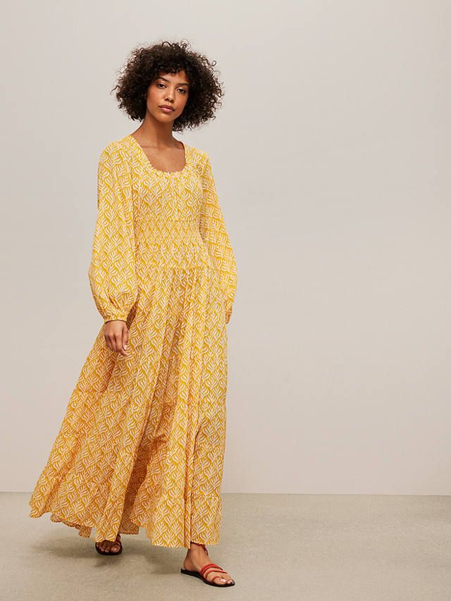 John lewis shop yellow dress