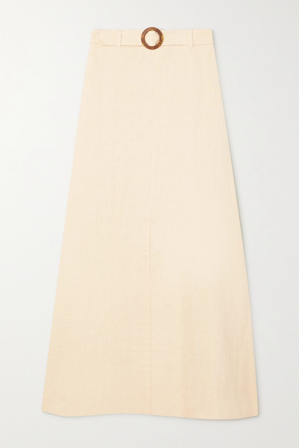 Faithfull The Brand Devon belted linen maxi skirt