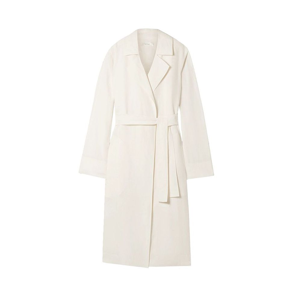 Gami Belted Canvas Trench Coat