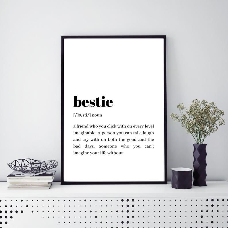 Special Friend Picture Photo Frame Birthday Gift Idea for your BFF Friends 