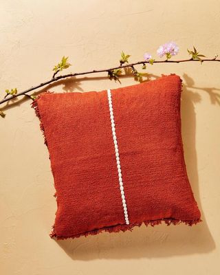 House of Harlow 1960 // 20 x 20 Red Coral Pillow Cover