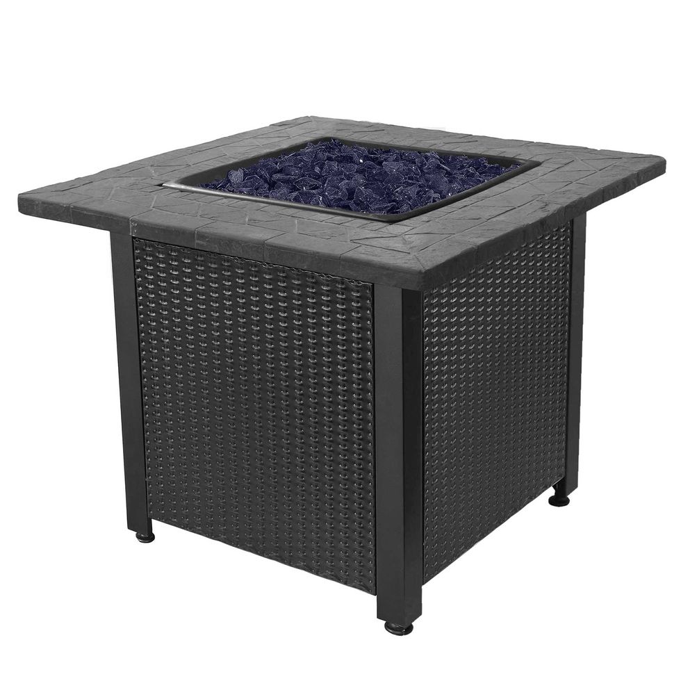 Outdoor Patio Table Gas Fire Pit