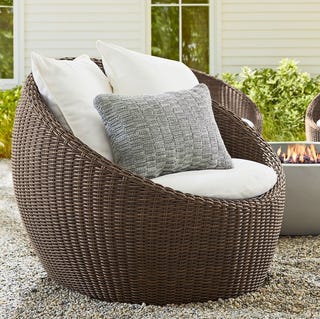 Torrey All-Weather Wicker Papasan Chair Torrey All-Weather Wicker Papasan Chair