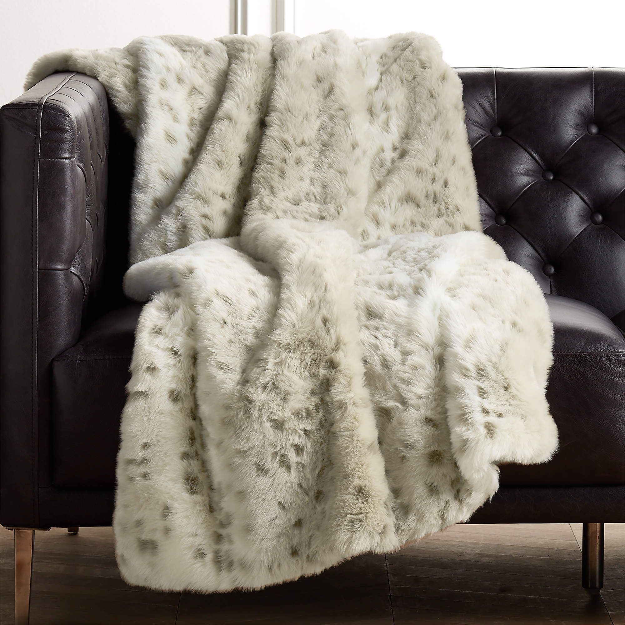 extra large faux fur blanket