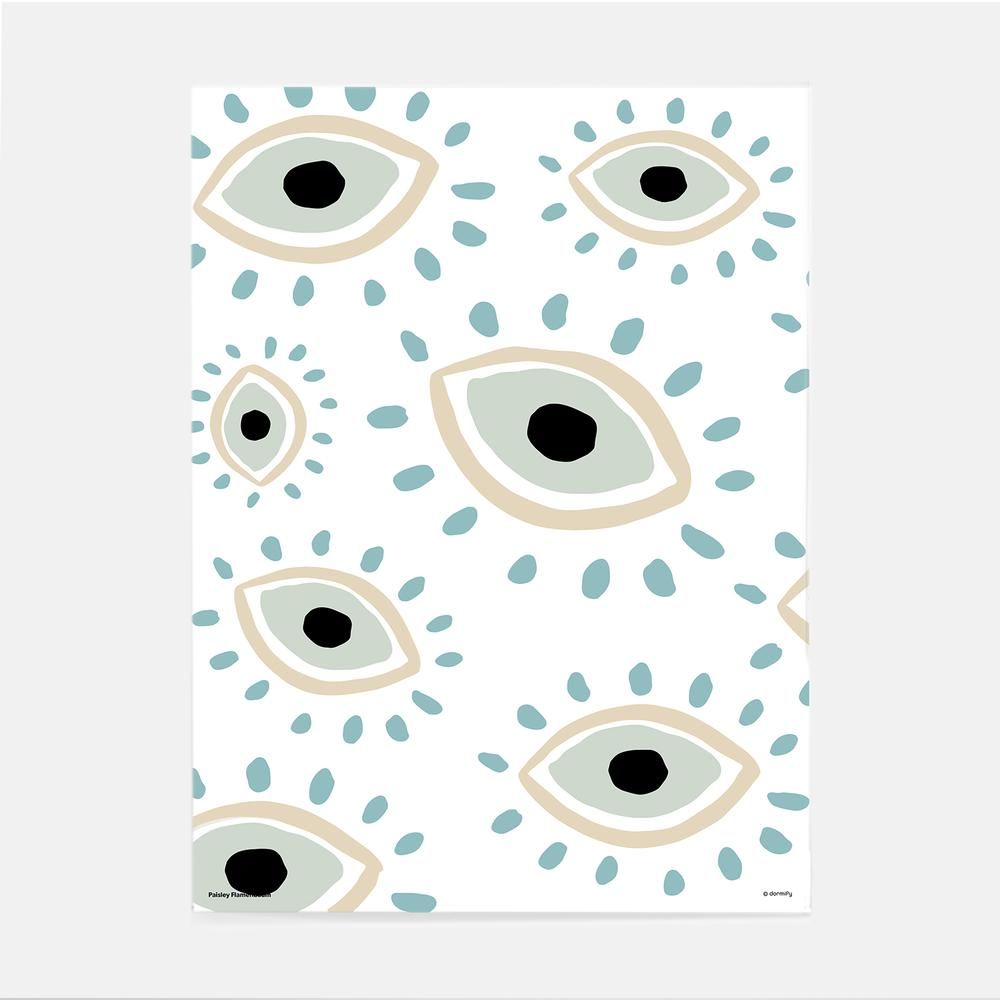 Earthy Eyes Print By Paisley Flamenbaum