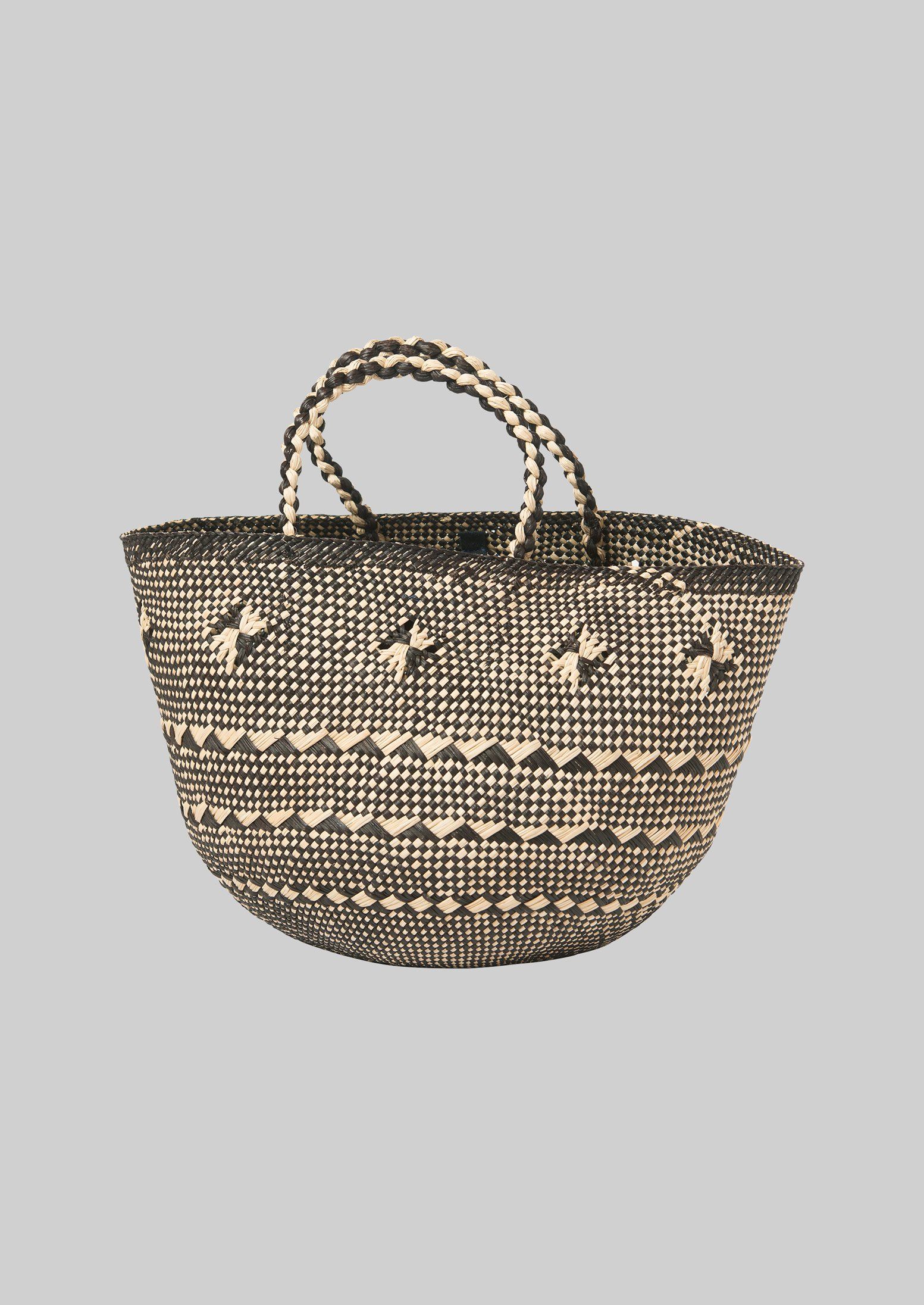 Straw studios circle on sale tote