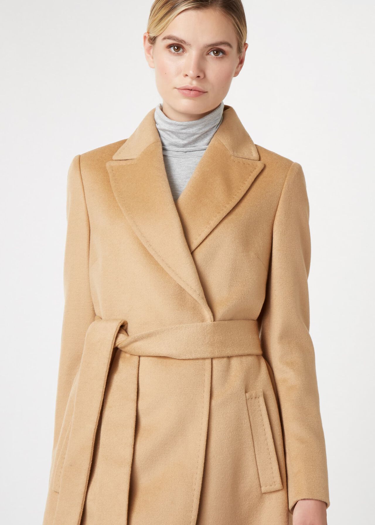 Hobbs olivia shop camel coat