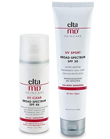 EltaMD Face and Body Zinc Oxide Sunscreen Set