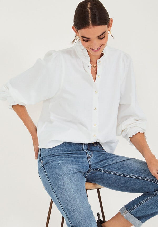 Zinnia Frilled Shirt