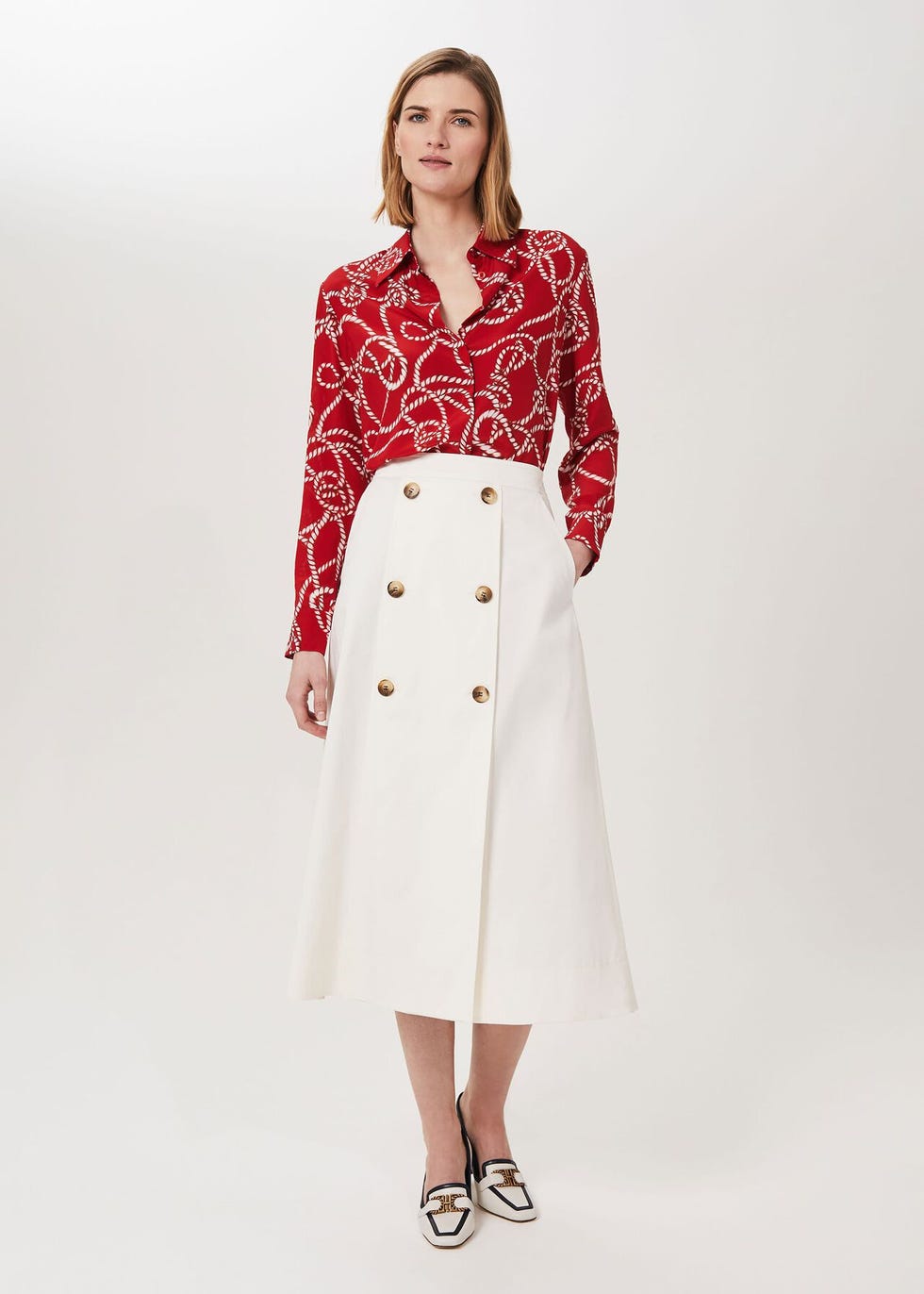 Eva Silk Shirt, Hobbs, £159