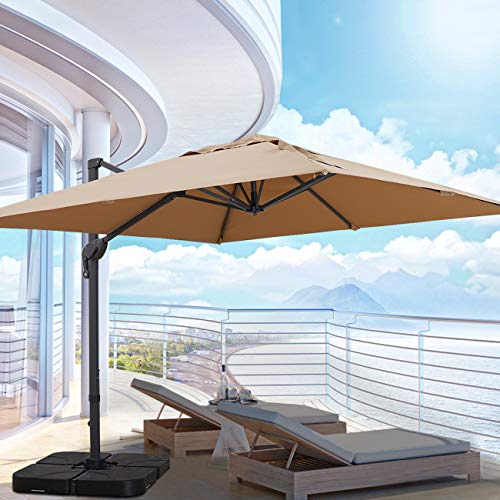 Rectangular Cantilever Umbrella