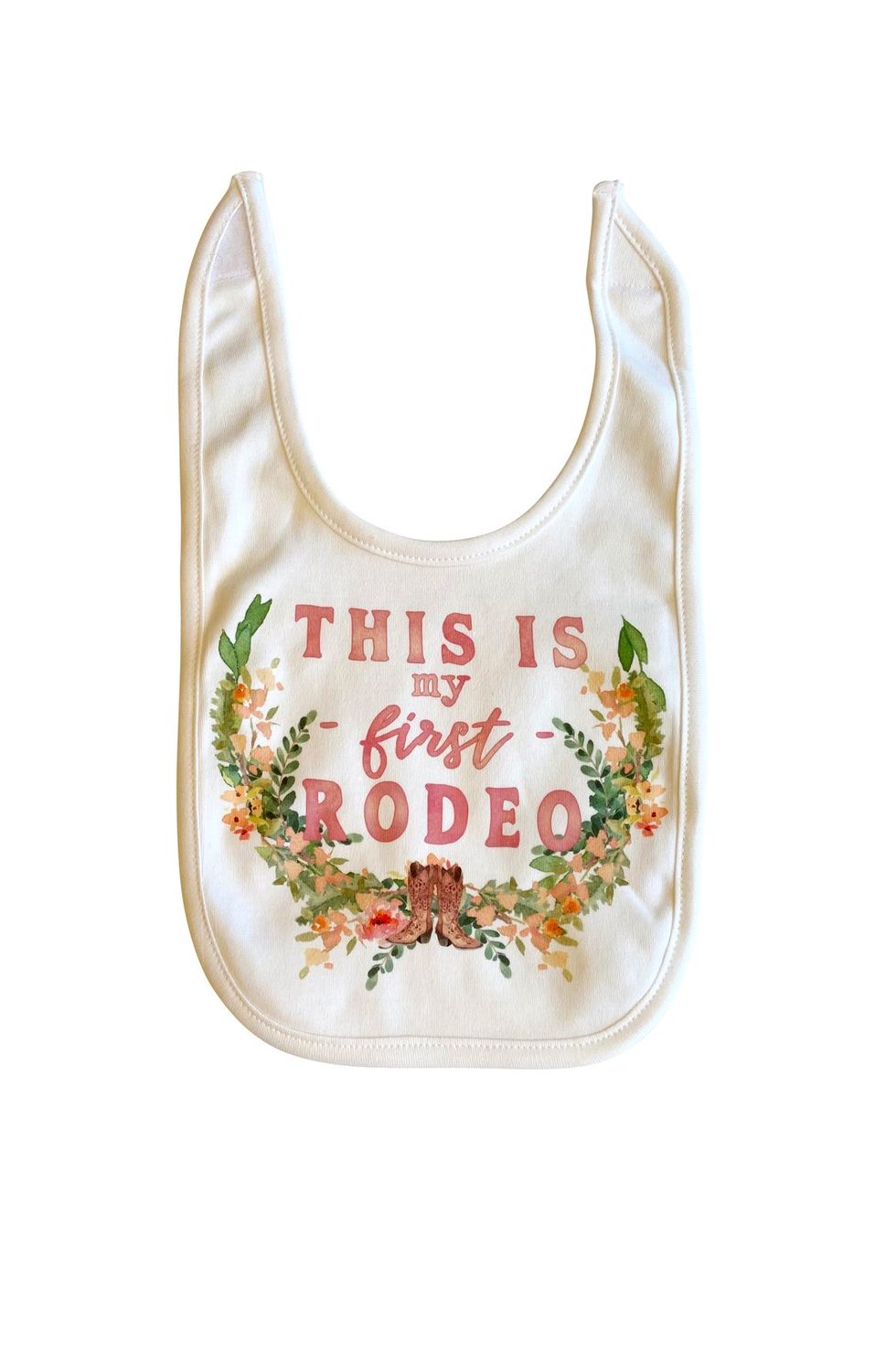 'This is My First Rodeo' Bib