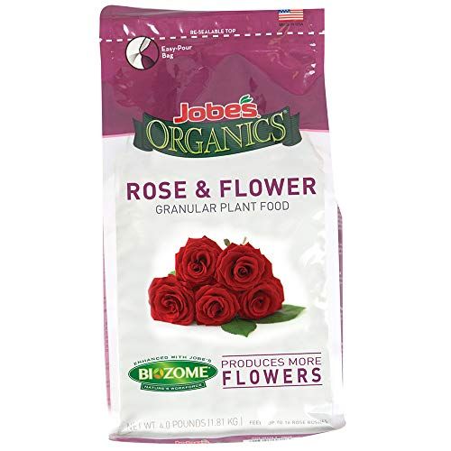 Jobe’s Organics Rose & Flower Fertilizer