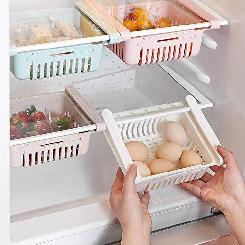 HapiLeap Retractable Drawer Organiser, 4 Pack