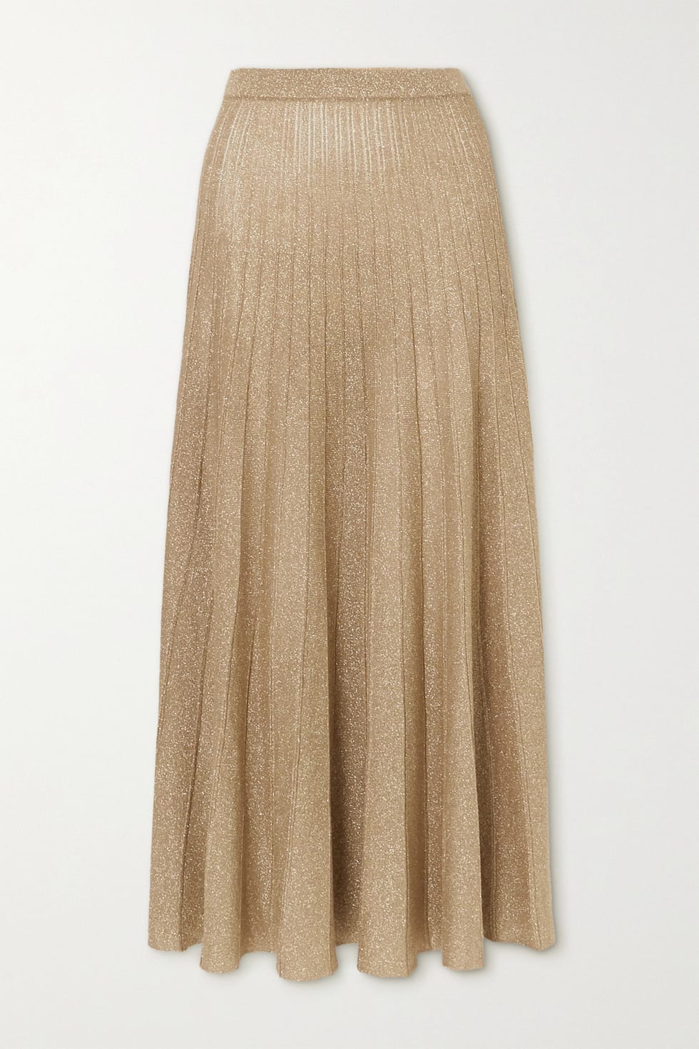 KATE'S EXACT SKIRT: Joseph Pleated Lurex skirt