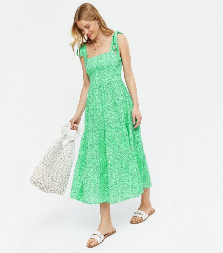 pretty midi summer dresses