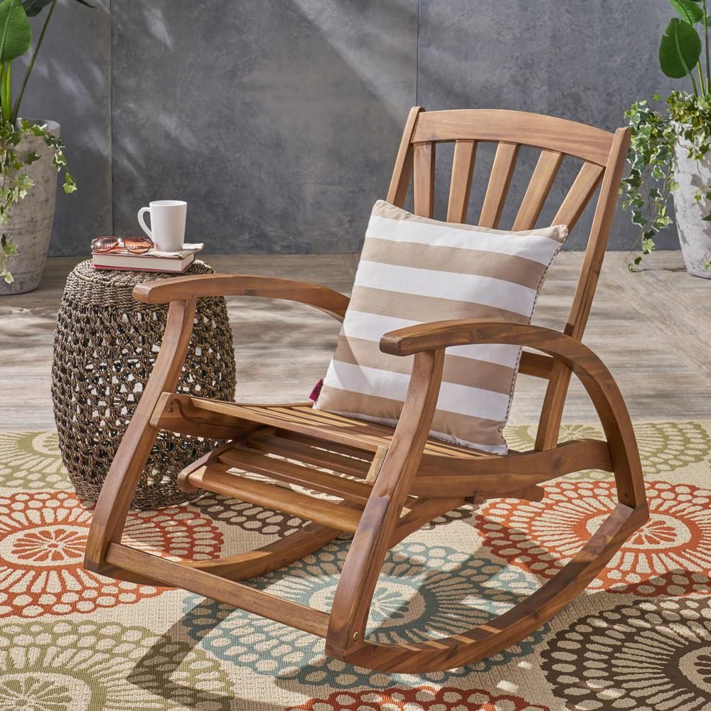 small space outdoor rocking chair