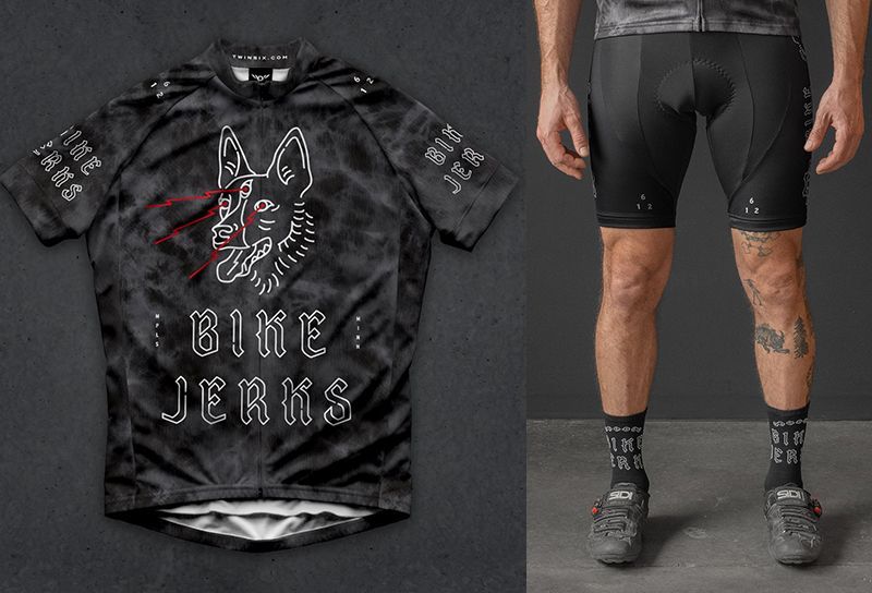 Twin Six Bike Jerks Jersey and Bib Shorts
