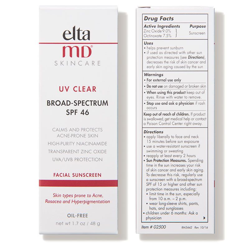 EltaMD - EltaMD UV Clear Broad Spectrum SPF46 Facial Sunscreen 40ct .07 oz