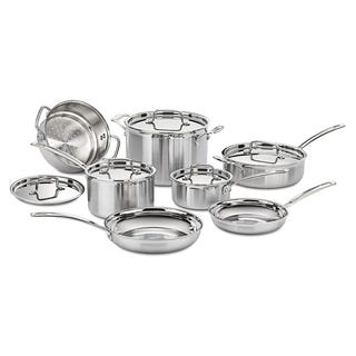Cuisinart MCP-12N Multiclad Pro Stainless Steel 12-Piece Cookware Set Cuisinart MCP-12N Multiclad Pro Stainless Steel 12-Piece Cookware Set