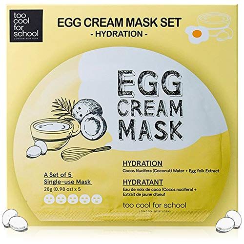 Egg Cream Mask Set 