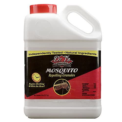 Dr. T's DT336 Mosquito Repelling Granules, 5 Pounds 