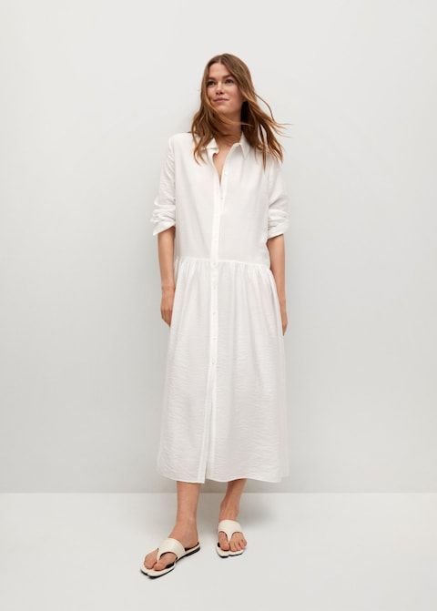 white summer dress uk
