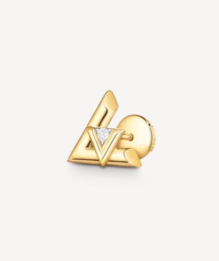 耳釘式耳環推薦：Louis Vuitton LV Volt One耳釘（單枚）