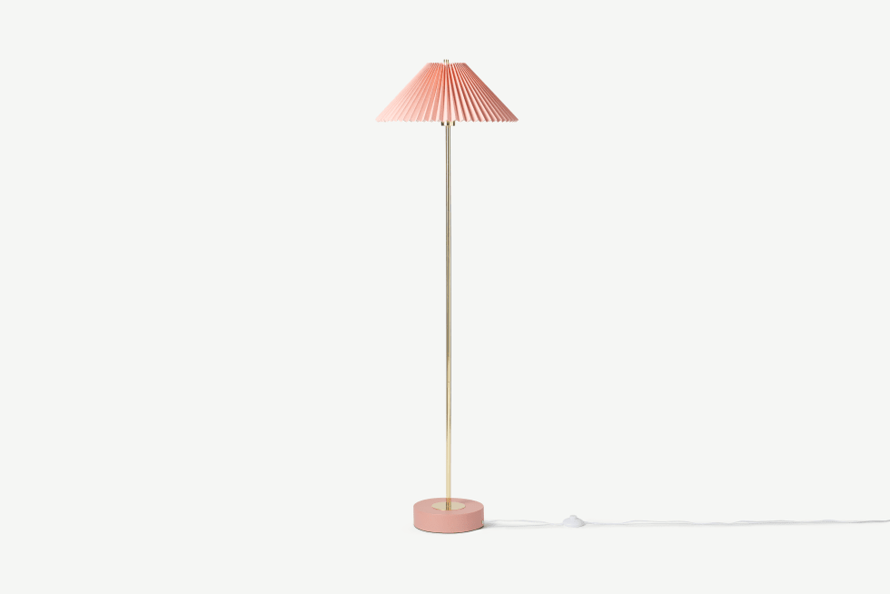 Pastel floor store lamp