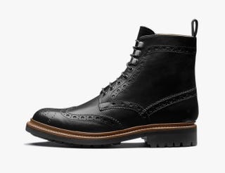 Fred Leather Brogue Boots Fred Leather Brogue Boots