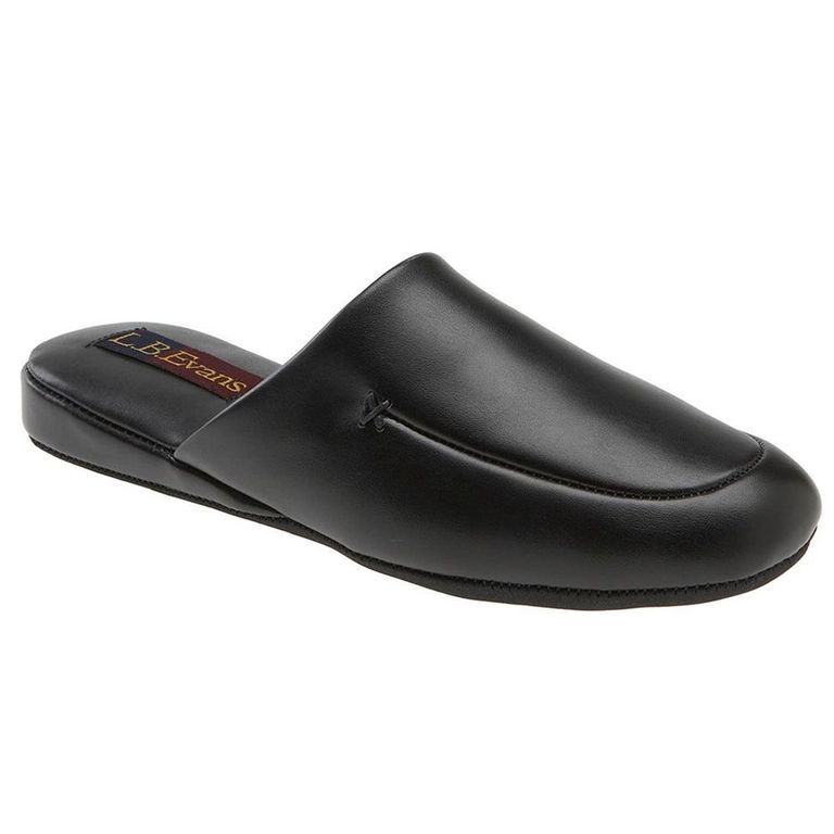 SLM Men's Slippers & House Shoes | Mens Bedroom Slip On Corduroy Slipper |  Moccasin Black Slippers For Men With Non-Slip | Indoor Outdoor Soft Inner  Mens Shoes - Walmart.com