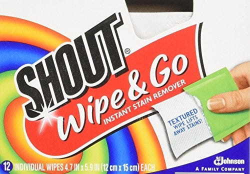 Shout Wipes