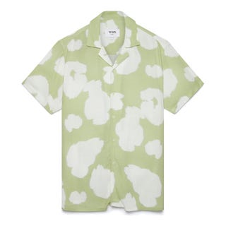 Wax London Didcot Poppy Beach Shirt Wax London Didcot Poppy Beach Shirt